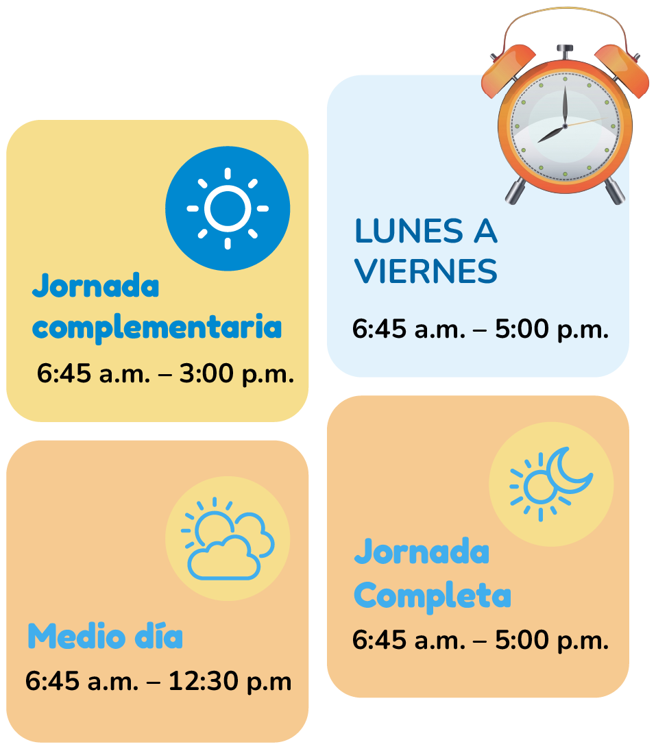 Horario de atención JP Nuevo Piagetano Horario de atención JP Nuevo Piagetano